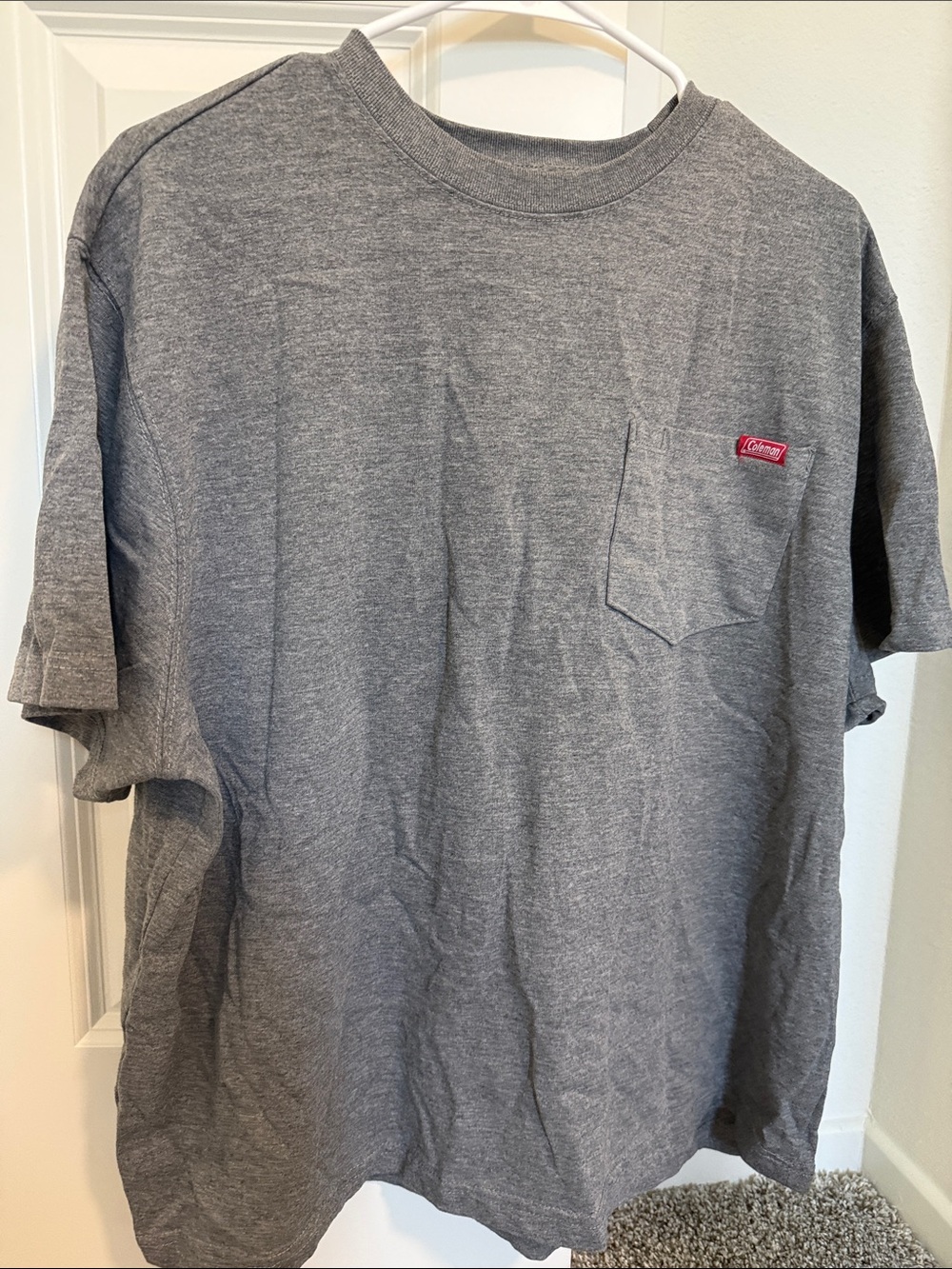 Coleman Men's Gray Pocket T-Shirt